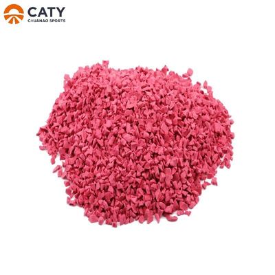 แอนติสลิป EPDM ยางบด ปราคติก, ผลกระทบซับซ้อน granules ยางสี