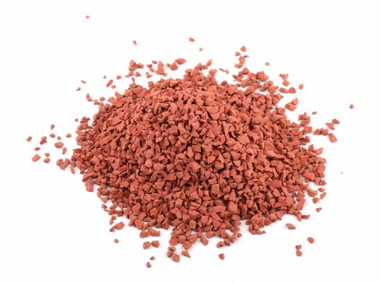 สี EPDM ยาง Granules ผอมแรงกระแทก ยาง Crumbs สําหรับการวิ่งทางเดิน