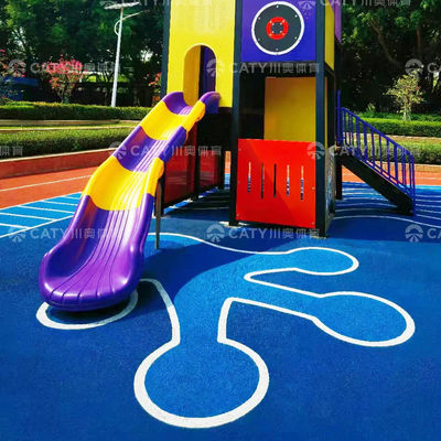 กลีบยาง EPDM ที่ทน UV ที่มีสีสันที่นิยม สําหรับลานวิ่ง สนามเด็กเล่น พื้นที่อาศัยและเส้นทางออกกําลังกาย