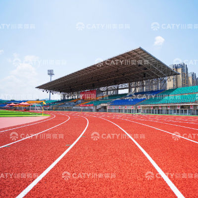 การซึมซึมแรงกระแทก Athletics Track Material EPDM ยางแกรนุล โดย EPDM ยางขนยางขนยางและผู้จําหน่าย