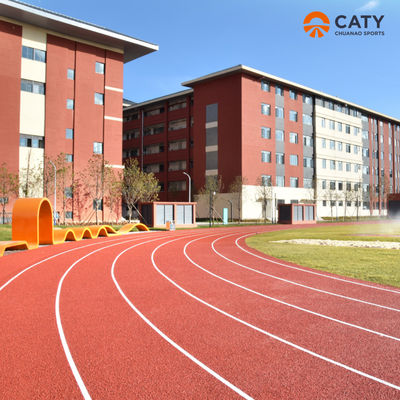 สนามกีฬาที่วิ่ง EPDM แผ่นกางเกงกีฬาที่มีการติดตั้งรวดเร็วสําหรับ Track & Field