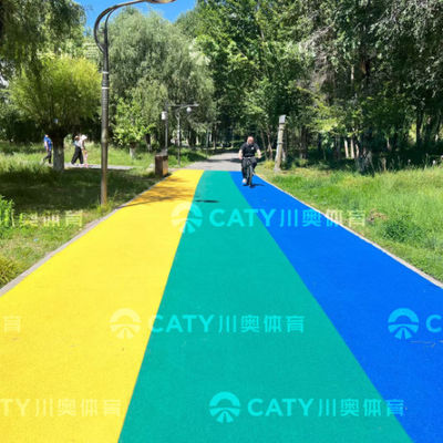 พฤติกรรมทางสิ่งแวดล้อม ยาง สนามแข่งขันกีฬา สนามแข่งขัน Hybrid Seamless Surface พลาสติก