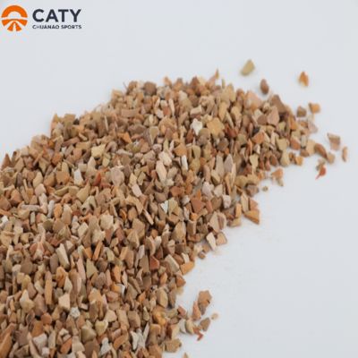 เม็ด Sbr Rubber เป็นมิตรต่อสิ่งแวดล้อมสำหรับลู่วิ่ง, ชั้นฐานราคาประหยัดพร้อมการดูดซับแรงกระแทกที่เหนือกว่า