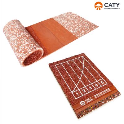 Time-Saving Installation of Semi-PreFabricated Running Track, Multi-Sport Surface with Low Maintenance