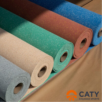 แผ่นยาง EPDM กันลื่นและทนทานต่อการสึกหรอ, มั่นใจความปลอดภัยและดูดซับเสียงสำหรับการใช้งานเชิงพาณิชย์