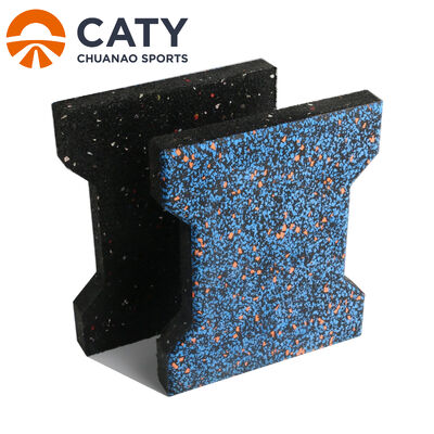 แผ่นยางกันลื่นและทนทานรูปกระดูกสุนัขสำหรับทางเดินและใช้งานกลางแจ้ง