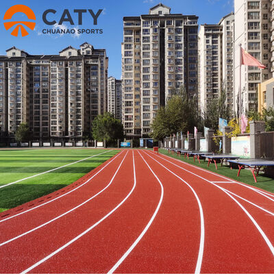 ลู่วิ่งแบบแซนด์วิชราคาประหยัด ประสิทธิภาพสูง ซับแรงกระแทก สำหรับโรงเรียนและสนามกีฬา