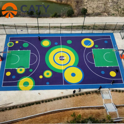 พื้นยางสนามเด็กเล่นที่เป็นมิตรต่อสิ่งแวดล้อม ที่ออกแบบเพื่อเพิ่มความปลอดภัยและลดการบาดเจ็บในพื้นที่เล่นของโรงเรียนและชุมชน