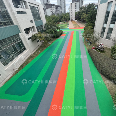 พื้นยาง EPDM ทนรังสียูวี 1-3 มม. สำหรับสนามเด็กเล่นโรงแรมสนามเด็กเล่นโรงเรียนอนุบาล